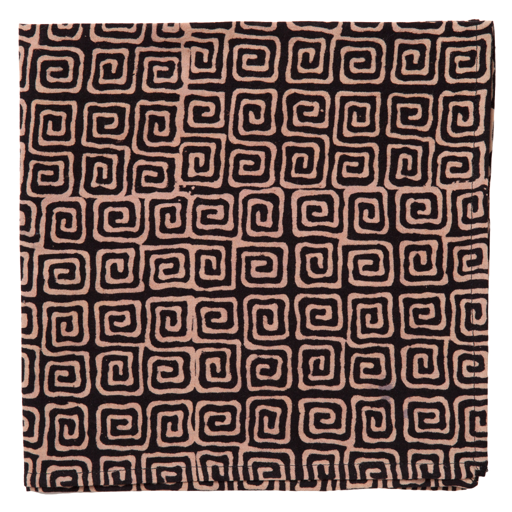 Countryside Napkin - Maze - Black (Set of 2)